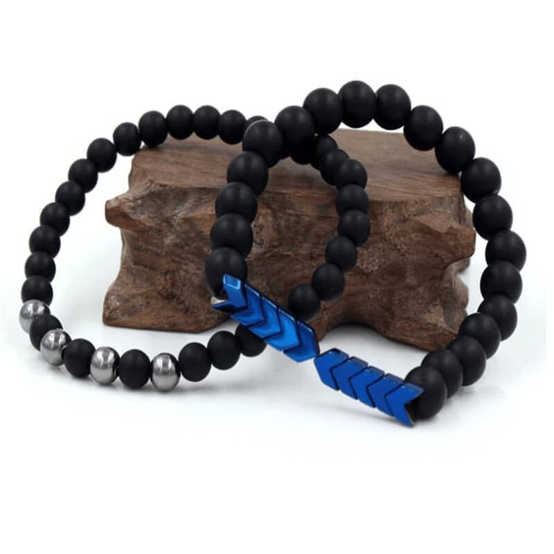 Bracelet biker à perle