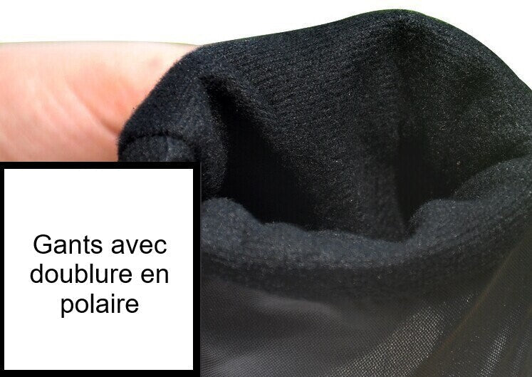 Gants de moto hiver - vallina