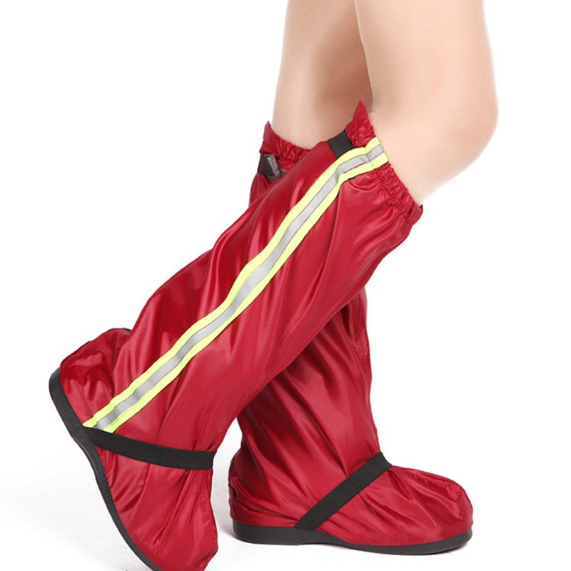 Protège chaussure moto - fluorescent