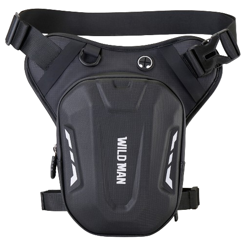 Sacoche de jambe moto tissu renforcé