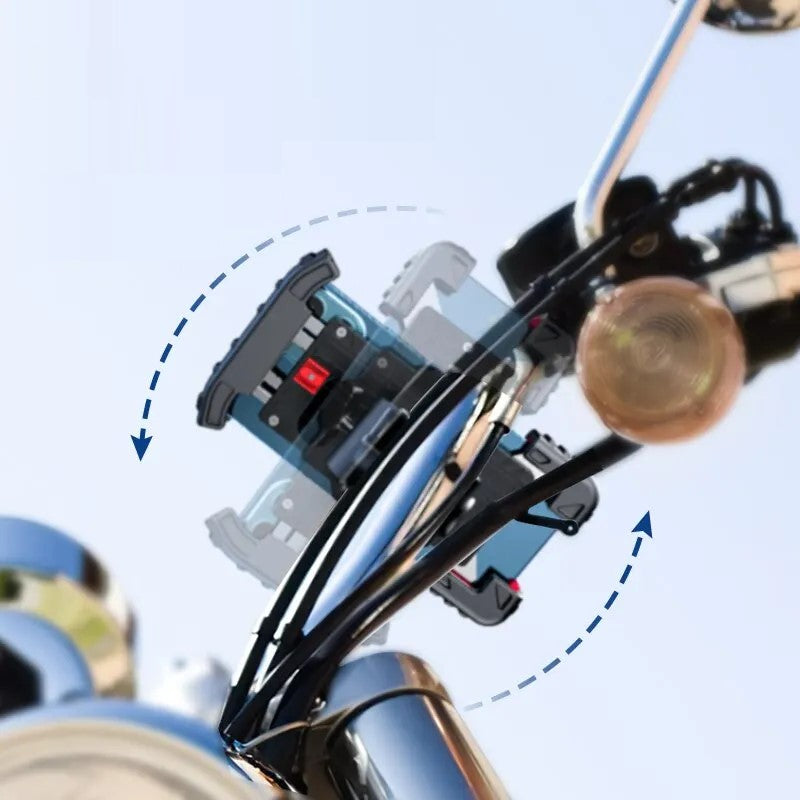 Support téléphone moto installation rapide
