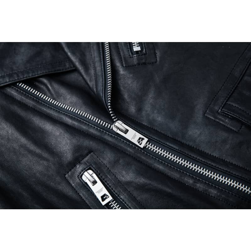 Veste biker homme - live free