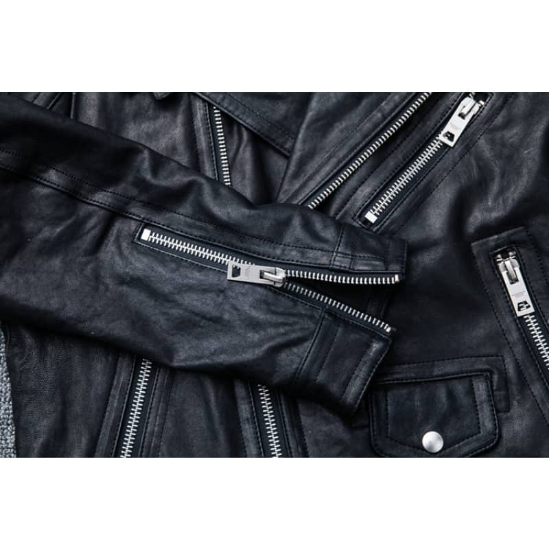 Veste biker homme - live free