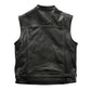 Gilet biker en cuir - glumed