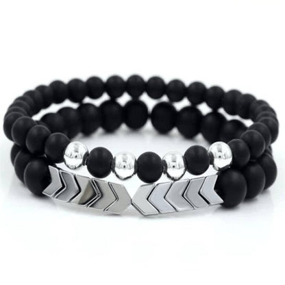 Bracelet biker à perle