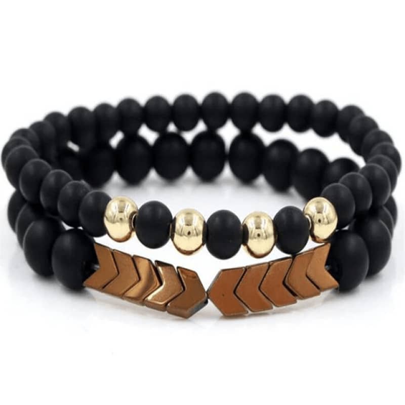 Bracelet biker à perle
