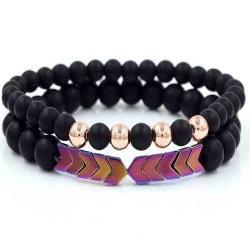 Bracelet biker à perle
