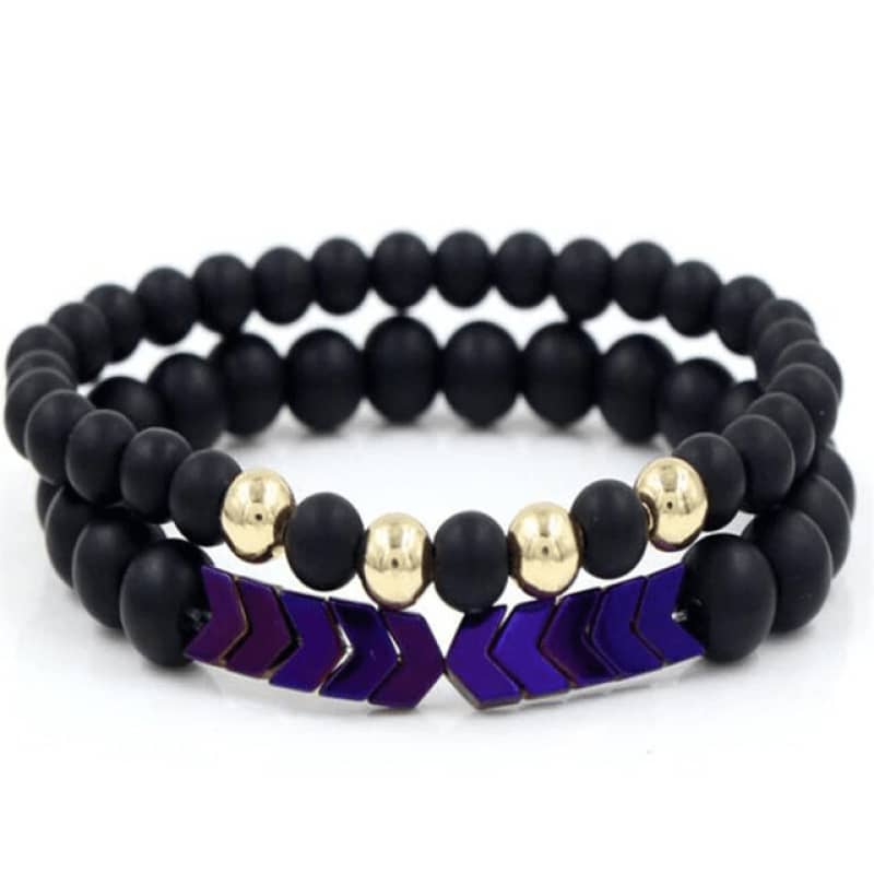 Bracelet biker à perle